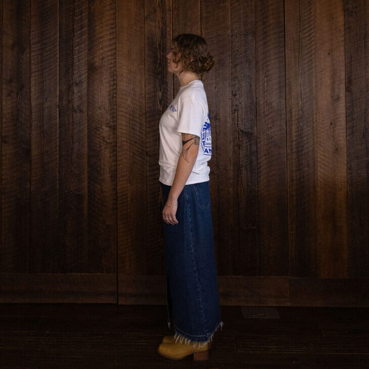 Smoking Salmon Tee - White - Image 3