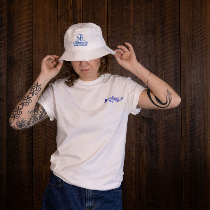 Lodge Bucket Hat - White