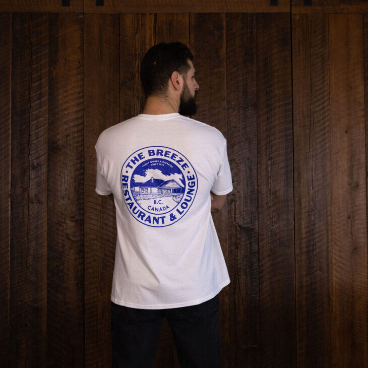 Smoking Salmon Tee - White - Image 6