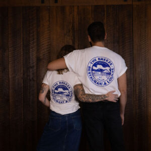 Smoking Salmon Tee - White
