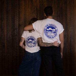 Smoking Salmon Tee - White