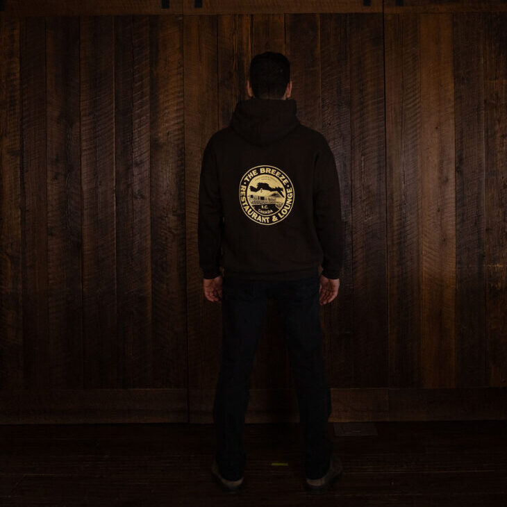 Smoking Salmon Hoodie - Brown - Image 4