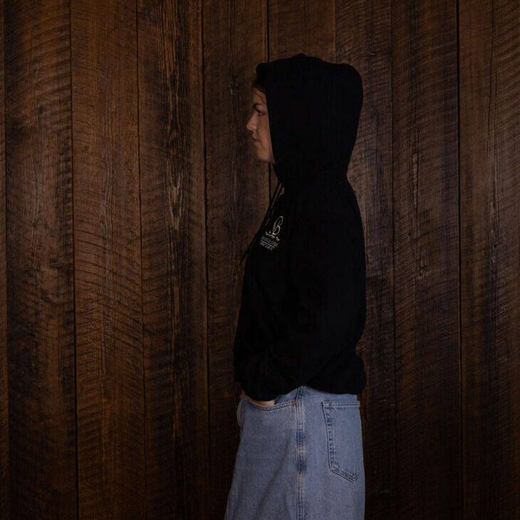 Lodge Hoodie - Black - Image 3