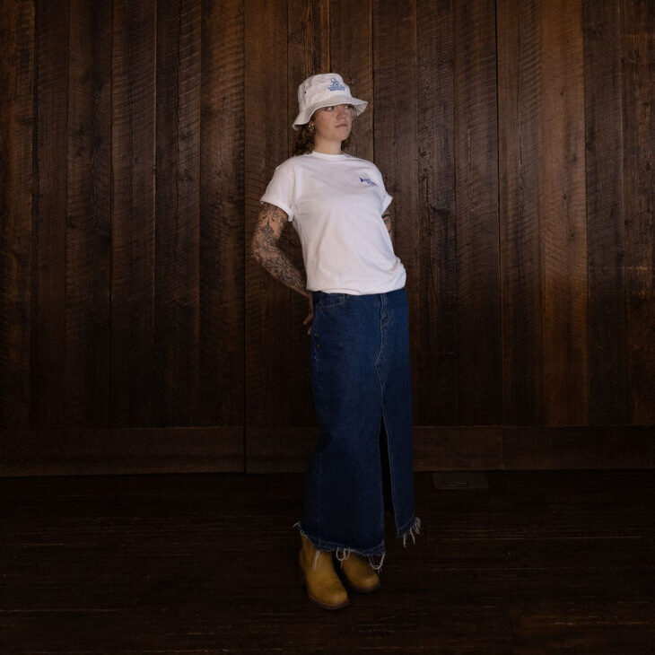 Lodge Bucket Hat - White - Image 2