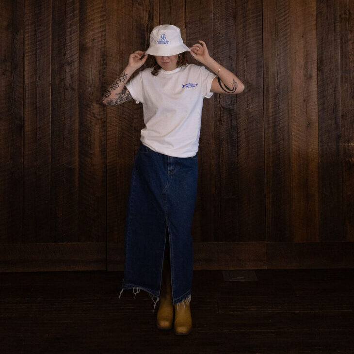 Lodge Bucket Hat - White - Image 4