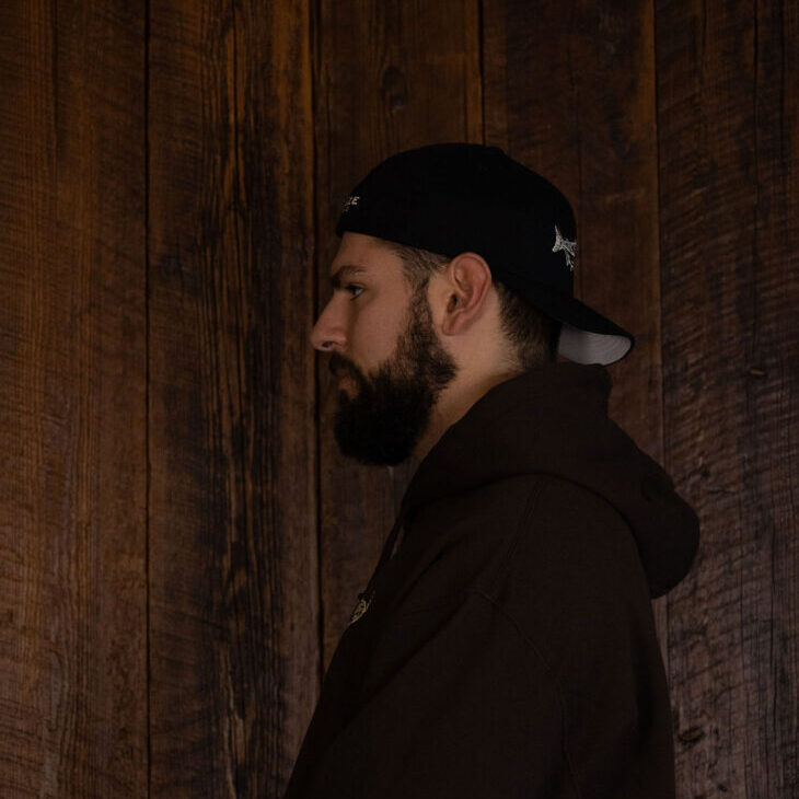 Smoking Salmon Flexfit - Black - Image 3