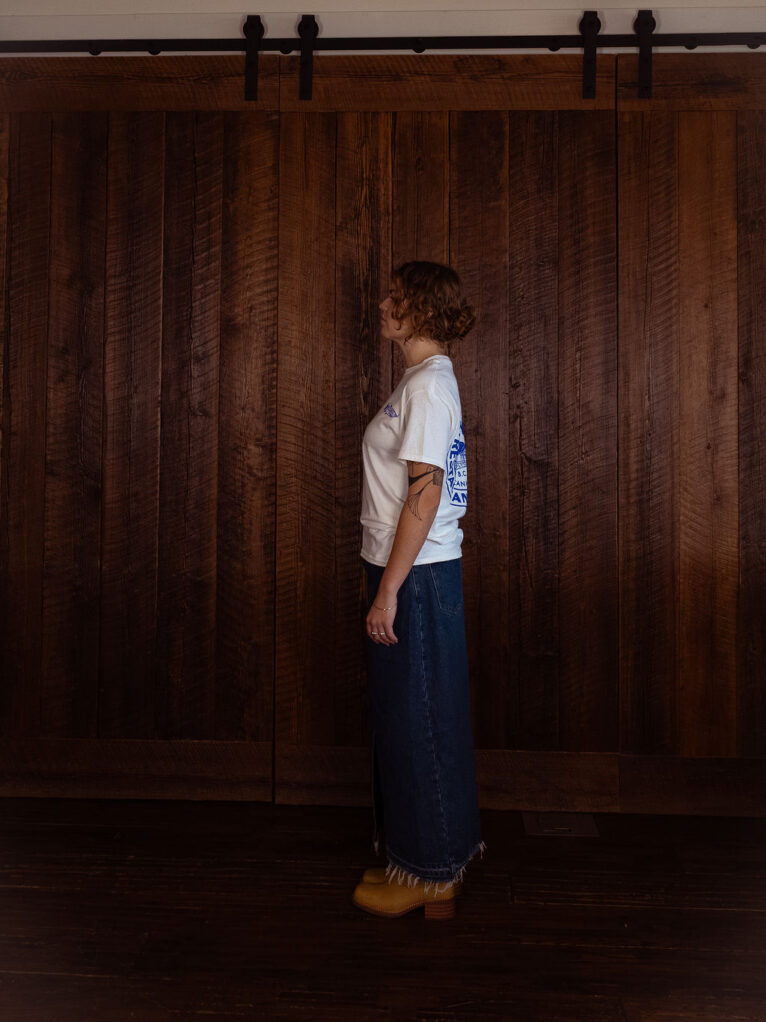 Smoking Salmon Tee - Cloud White - Image 7