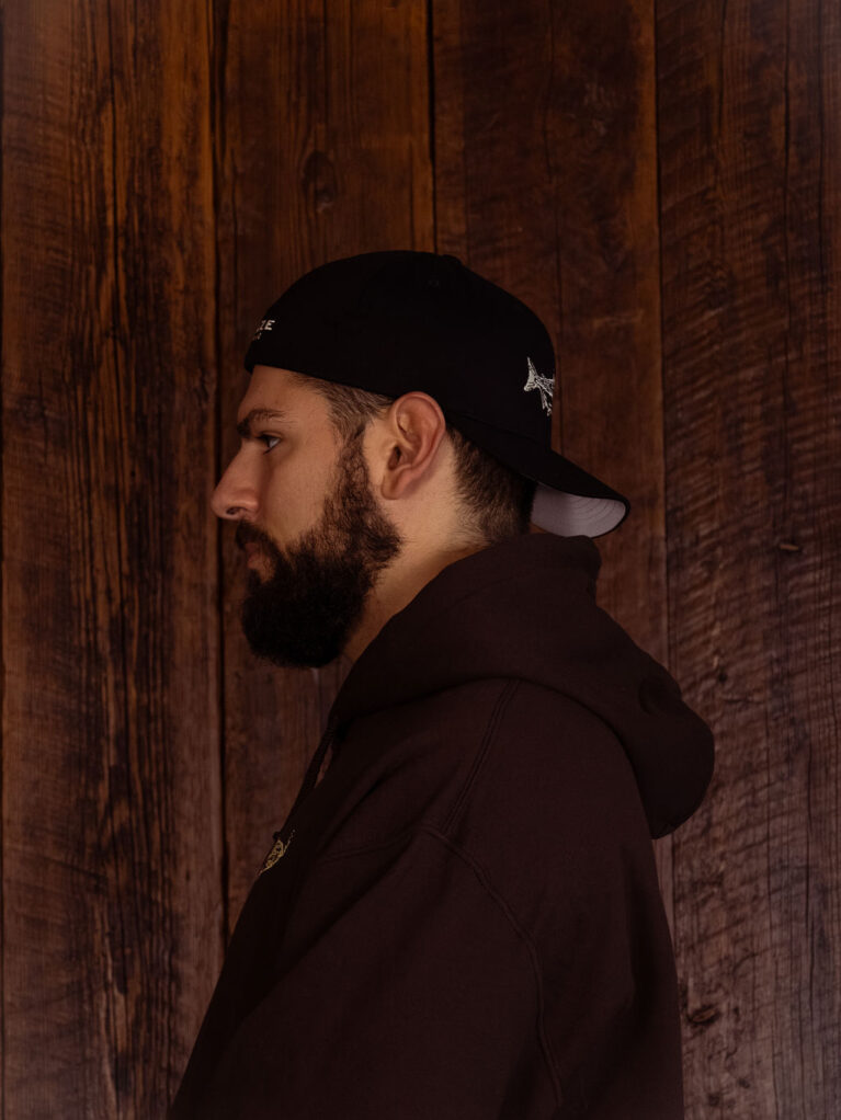 Smoking Salmon Flexfit - Black - Image 3