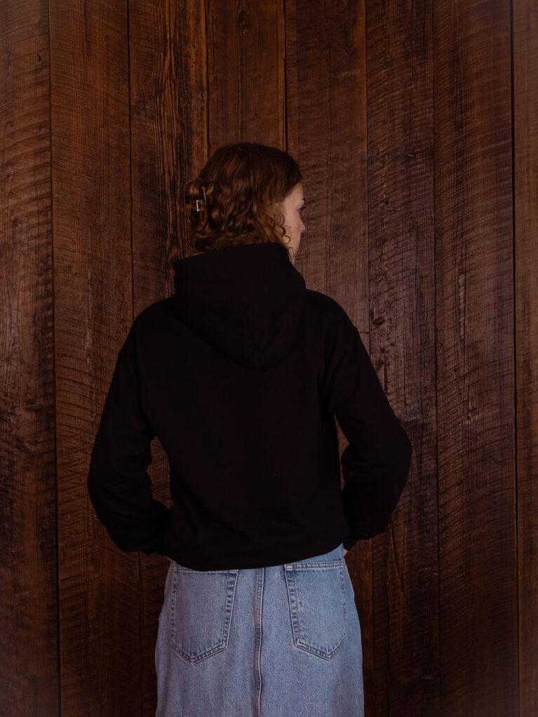 Lodge Hoodie - Black - Image 3